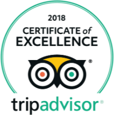 TripAdvisor Certificate of Excellence 2018