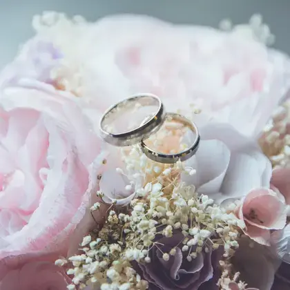 Wedding ring at Centra Coconut Beach Resort Samui