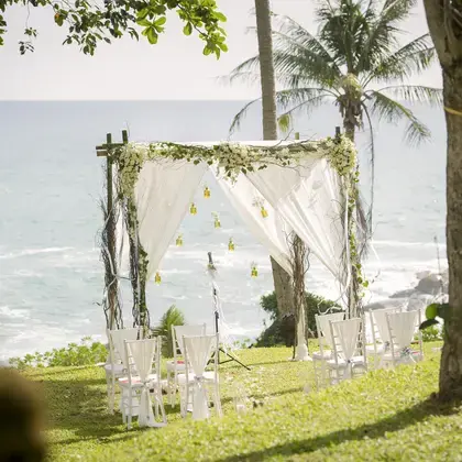 Beach Wedding at Centra Coconut Beach Resort Samui