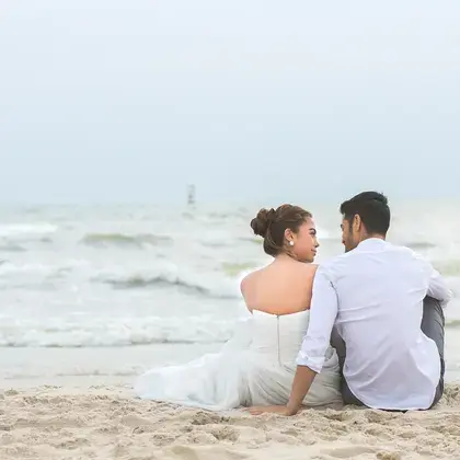 Beach Wedding at Centra Coconut Beach Resort Samui