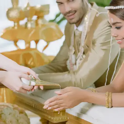 Thai wedding at Centra Coconut Beach Resort Samui