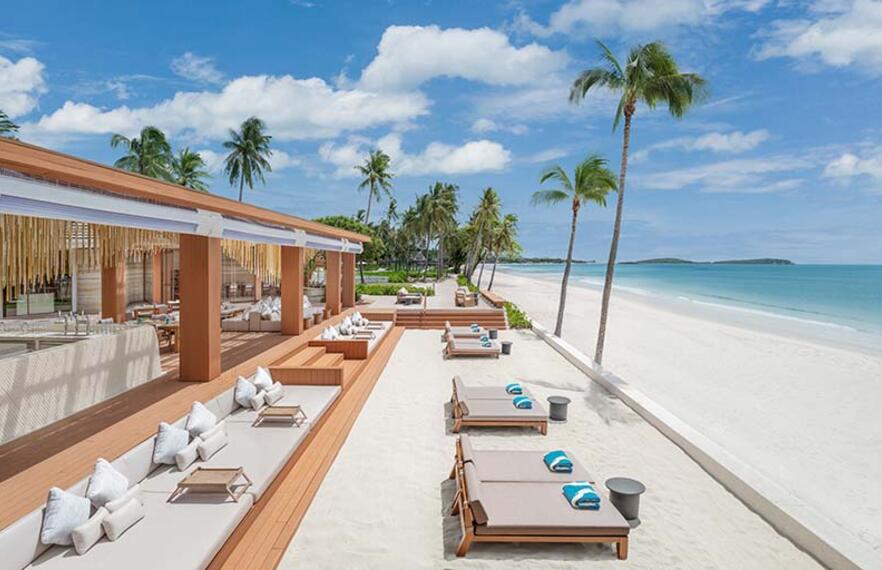 Salt Society Lounge Area at Centara Reserve Samui