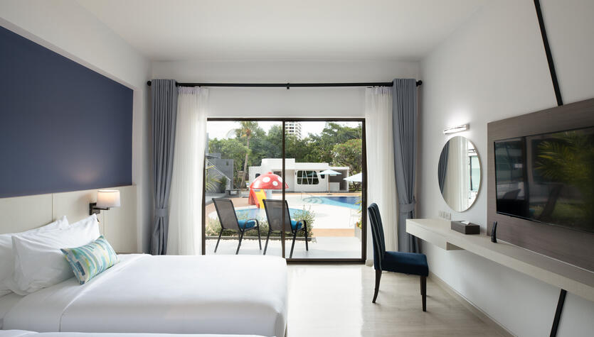 Deluxe Pool Terrace at Centara Life Cha Am Beach Resort Hua Hin