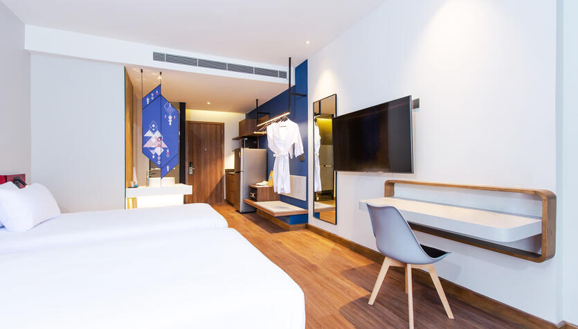 Premium Deluxe room at Centara Life Hotel Bangkok Phra Nakhon 