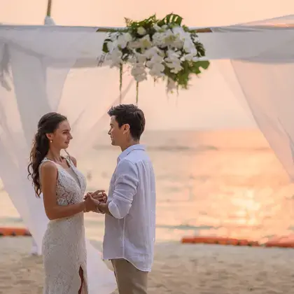 Beach wedding
