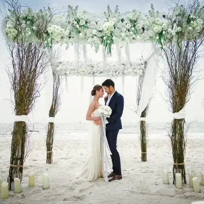 beach wedding