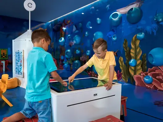 Kids at Mirage Lounge Playground Centara Mirage Beach Resort Dubai
