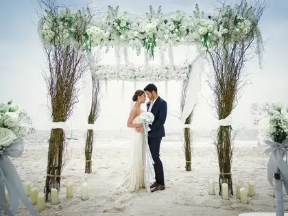 beach wedding