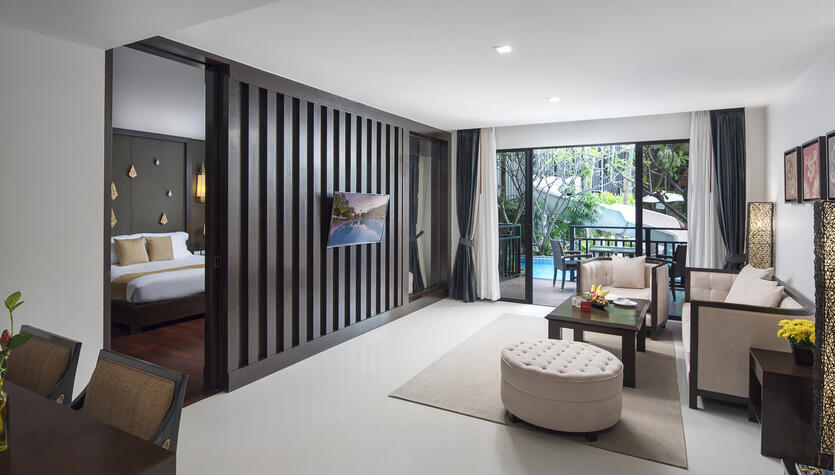 Junior Suite Pool Access Room at Centara Anda Dhevi Resort and Spa Krabi