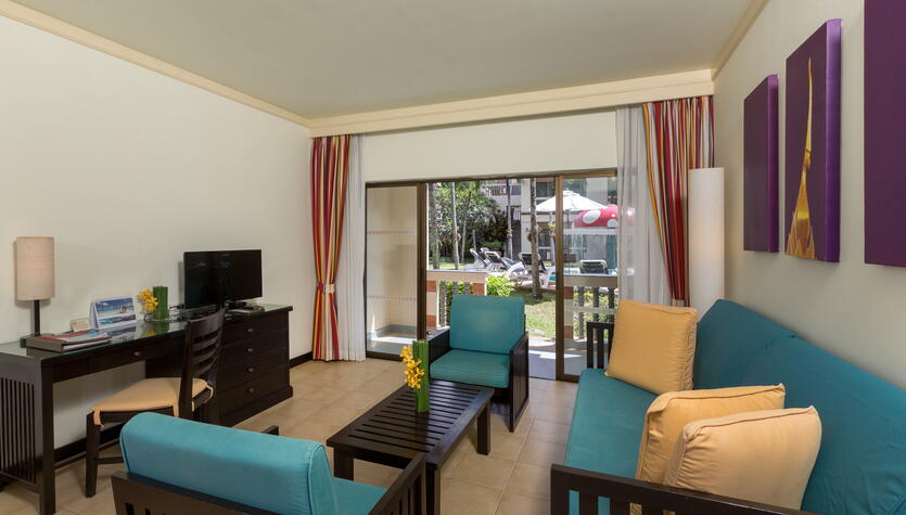 One Bedroom Family Suite Poolside at Centara Kata Resort, Phuket