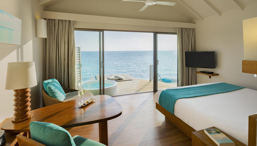 Premium Deluxe Spa Water Villa at Centara Ras Fushi Resort & Spa Maldives