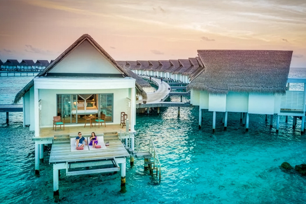 Ritesh & Genelia Deshmukh at Centara Grand Lagoon Maldives