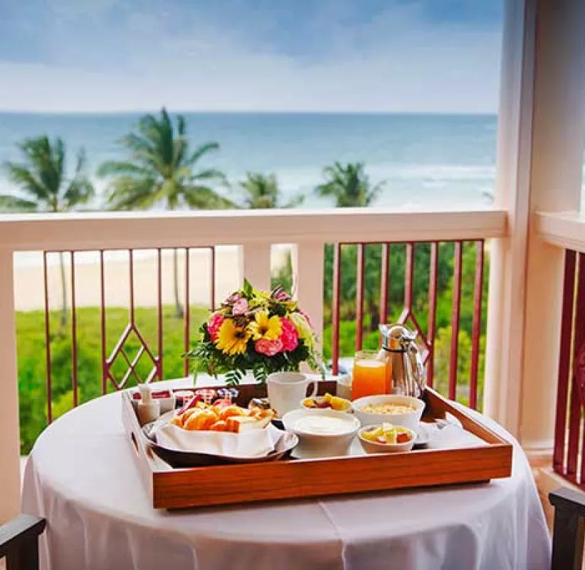 In-room dining at Centara Grand Beach Resort & Villas Hua Hin