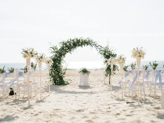 Wedding setting