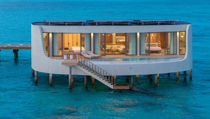 Grand Two Bedroom Overwater Pool Villa