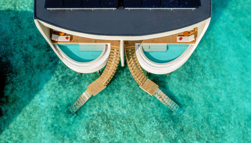 Two-Bedroom Family Overwater Pool Villa