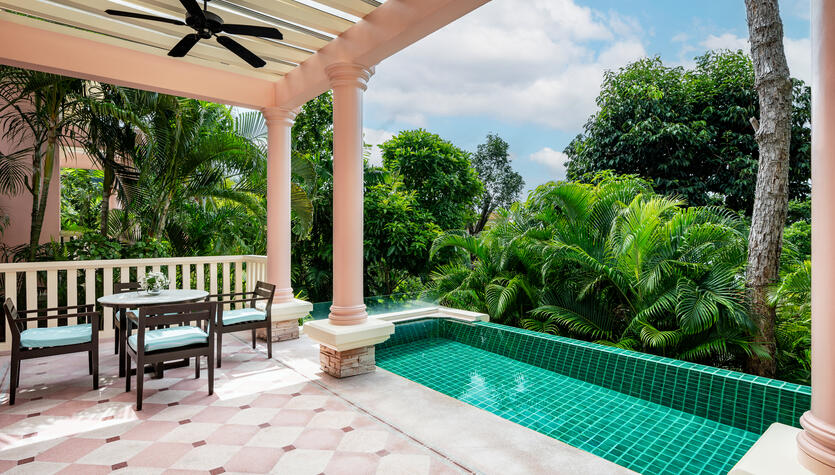 CPBR Villa two bedroom private pool 1