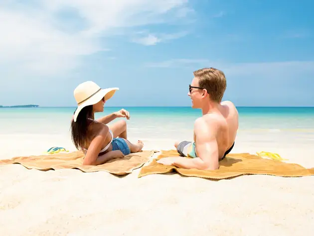 Couple on the beach
