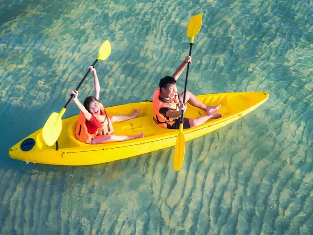 Couple on the boat