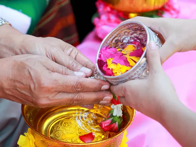 Water festival in Thailand