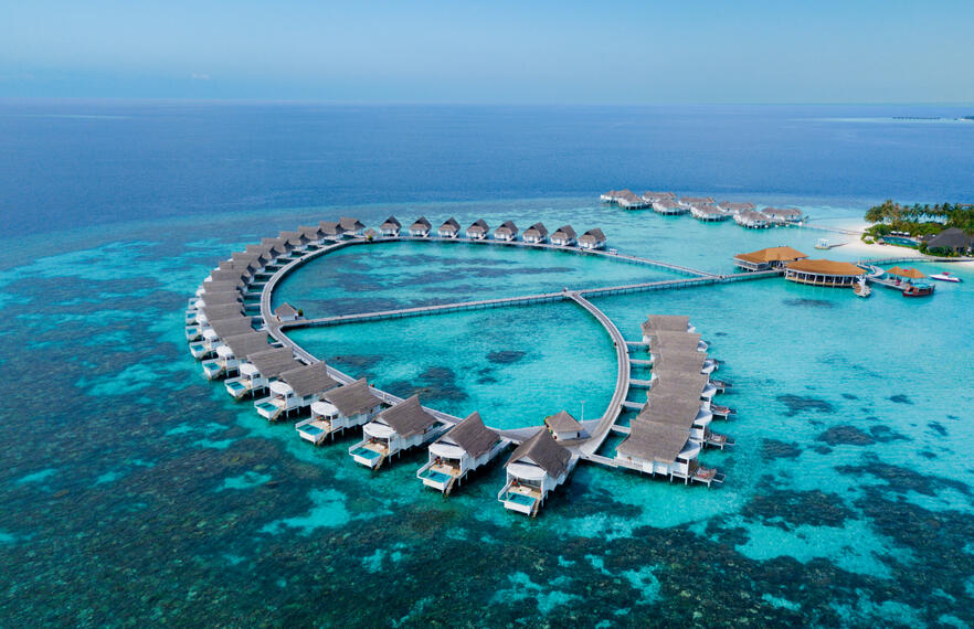 Drone at Centara Grand Island Resort & Spa Maldives (CIRM)