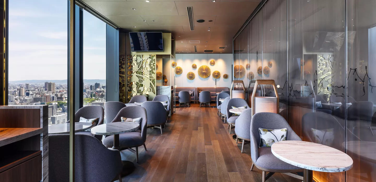 A view of the club lounge at Centara Grand Hotel