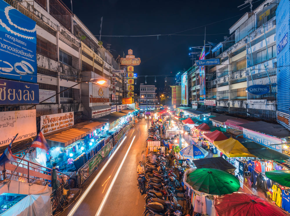Warorot night market in Chiang Mai