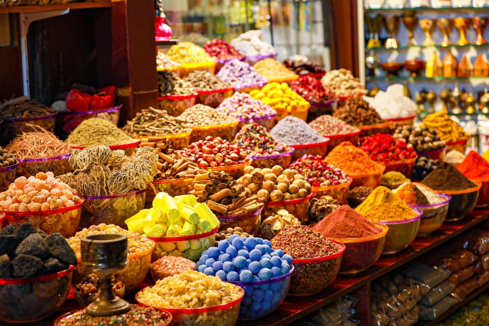 Traditional spices in Dubai’s Spice Souk