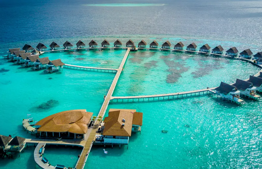 Drone at Centara Grand Island Resort & Spa Maldives (CIRM)