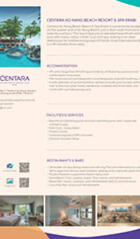 Centara Ao Nang Beach Resort & Spa Krabi Fact Sheet