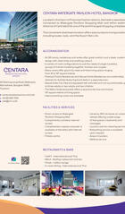 Centara Watergate Pavilion Hotel Bangkok Factsheet