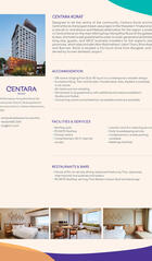 Centara Korat Factsheet