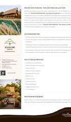 Roukh Kiri Khaoyai Factsheet