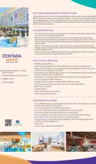 Centara Mirage Beach Resort Dubai Factsheet